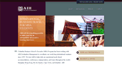 Desktop Screenshot of aihtravel.com